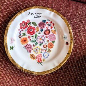 Anthropologie Nathalie Lete Wedding Plate